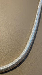 Silver Omega Snake Chain