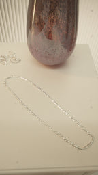Men's Heavy Figaro Silver Chain